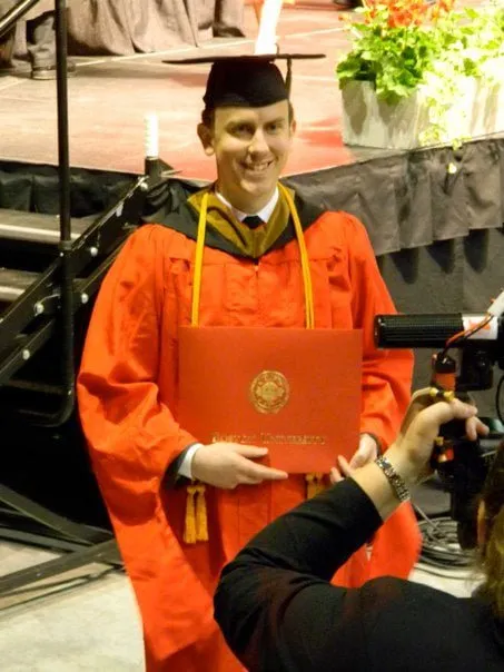 Justin Luther MBA graduation