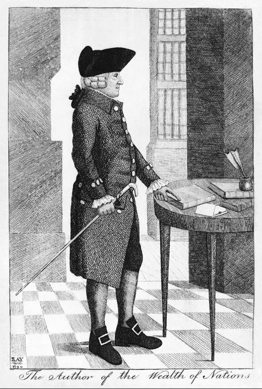 Portrait of Smith by John Kay, 1790
