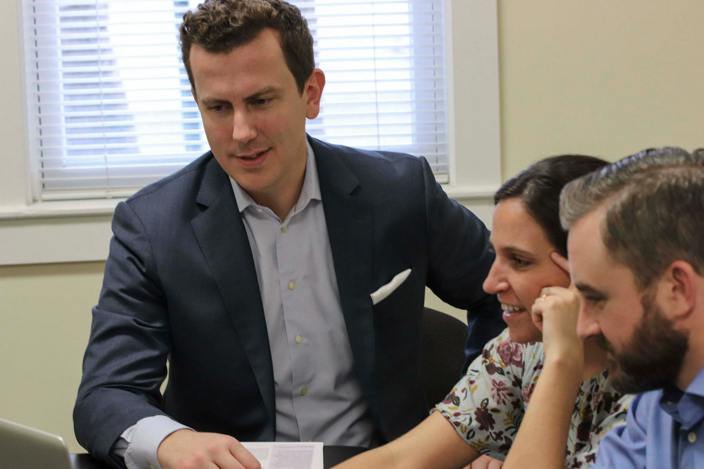 financial adviser session at Luther Wealth